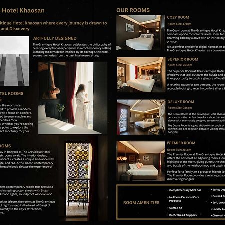 The Gravitique Hotel Khaosan بانكوك المظهر الخارجي الصورة